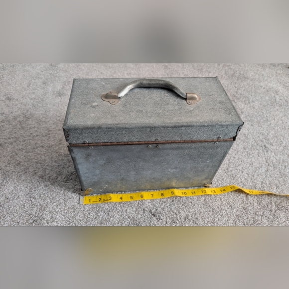 Rustic Silver Metal Box - Picture 9 of 10